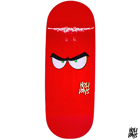 Deck Holidays 34mm - Discret Shape - Medium Mold - Model Zoio Red