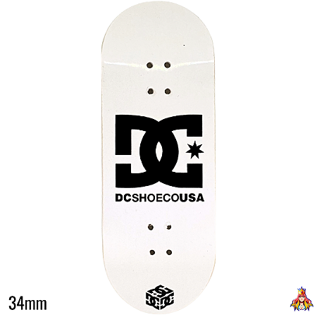 Deck Custom Premium 34mm - “DC Shoes“ - com Tape Alien