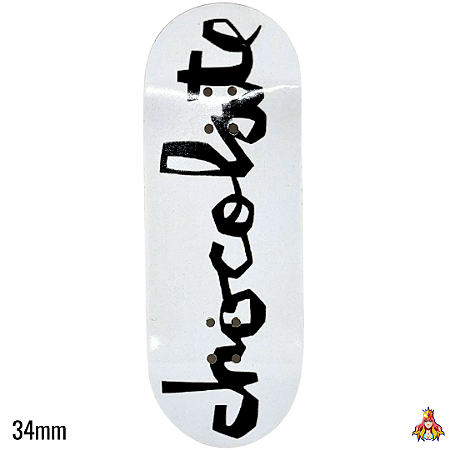 Deck Custom Premium 34mm - “Chocolate“ - com Tape Alien