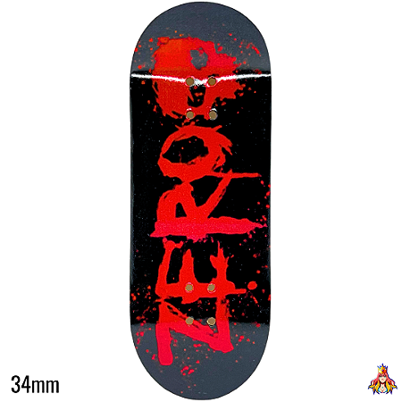 Deck Custom Premium 34mm - “Zero“ - com Tape Alien