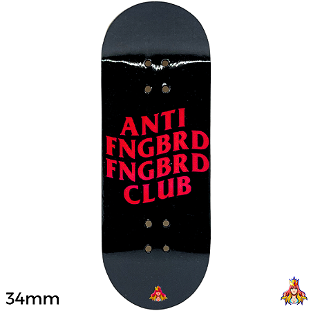 Deck Custom - Premium Series - 34mm - Anti Fngbrd Fngbrd Club Black (2026)