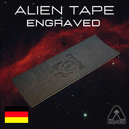 Tape Alien V3 Engraved – Alien Logo - Edição Exclusiva Collab R.A.B.N