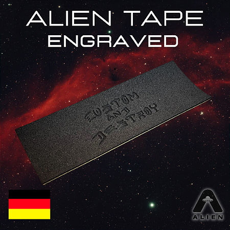 Tape Alien V3 Engraved – Custom And Destroy - Edição Exclusiva Collab R.A.B.N