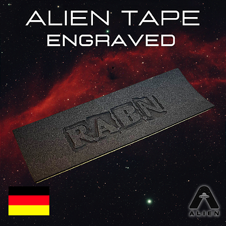 Tape Alien V3 Engraved – R.A.B.N. - Edição Exclusiva Collab R.A.B.N