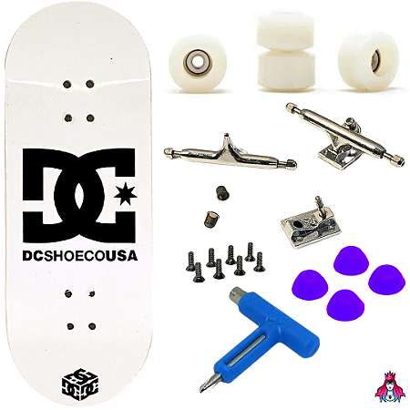Fingerboard Premium Completo - Custom - 34mm - DC Shoes
