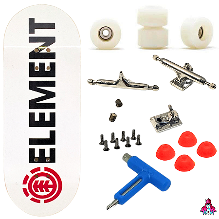 Fingerboard Premium Completo - Custom - 34mm - Element