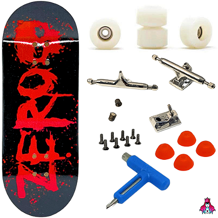 Fingerboard Premium Completo - Custom - 34mm - Zero