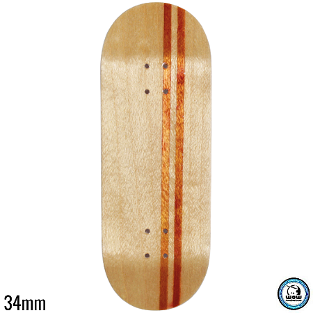 Deck WoW Split Ply Series - Line Orange - Street - 34mm