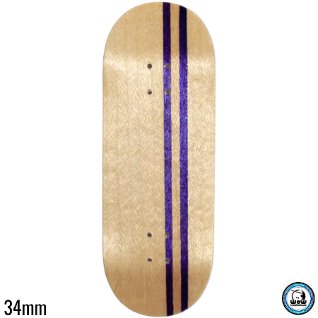 Deck WoW Split Ply Series - Line Purple - Street - 34mm