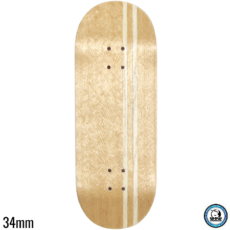 Deck WoW Split Ply Series - Line White - Street - 34mm