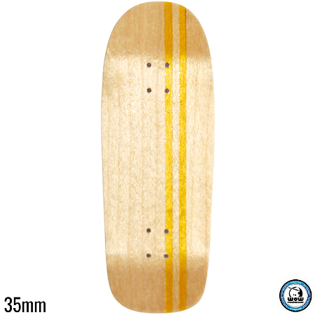 Deck WoW Split Ply Series - Line Yellow - Bowl - Deep 35mm