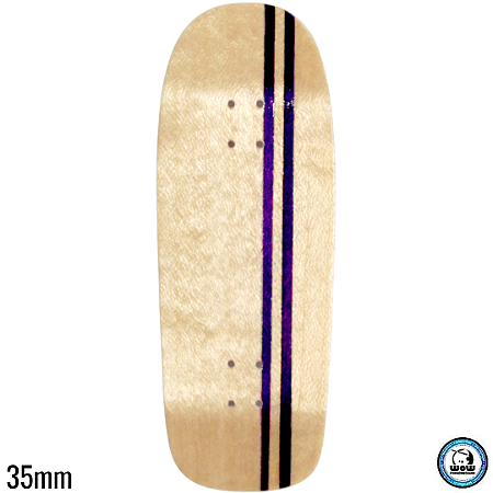 Deck WoW Split Ply Series - Line Purple - Bowl - Deep 35mm