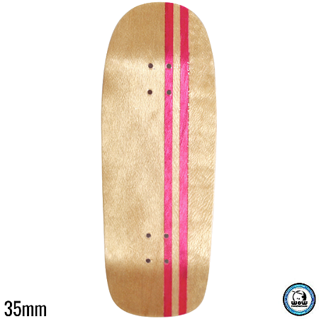 Deck WoW Split Ply Series - Line Pink - Bowl - Deep 35mm