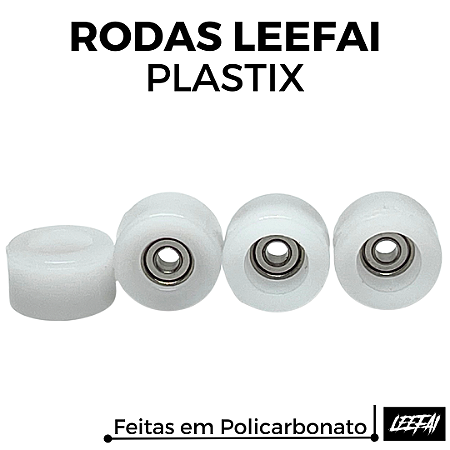 Rodas Leefai Plastix cor Ice