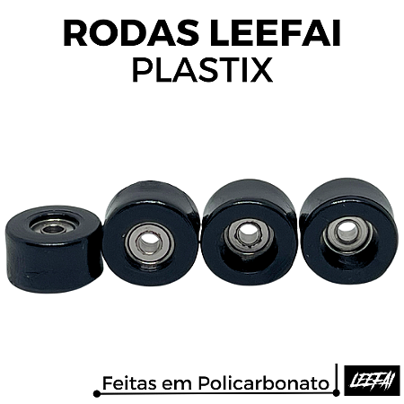 Rodas Leefai Plastix cor Black