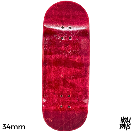 Deck Holidays 34mm - Discret Shape - High Mold - Exotic Woods Red