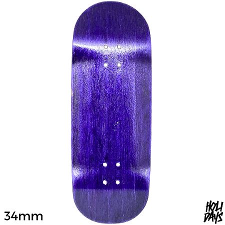 Deck Holidays 34mm - Discret Shape - High Mold - Natural Woods Purple