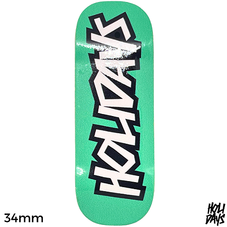 Deck Holidays 34mm - OG Shape - High Mold - Green Logo