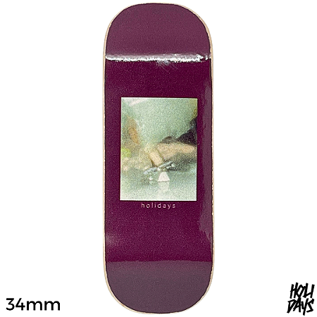 Deck Holidays 34mm - OG Shape - High Mold - Picture Wine