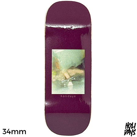 Deck Holidays 34mm - OG Shape - High Mold - Picture Wine #2