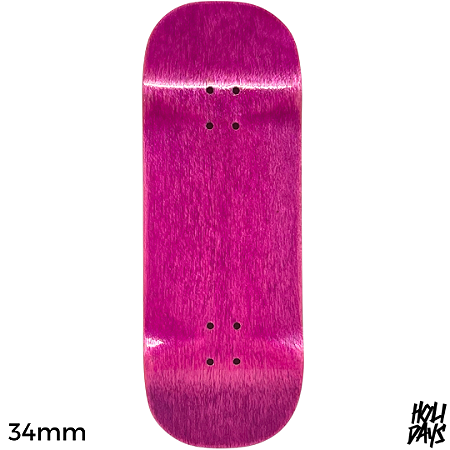 Deck Holidays 34mm - OG Shape - High Mold - Natural Woods Pink