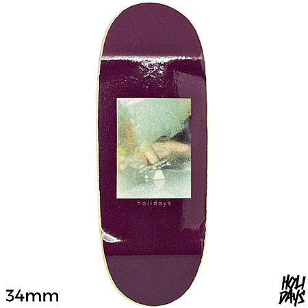 Deck Holidays 34mm - Egg Shape - Low Mold - Picture Wine