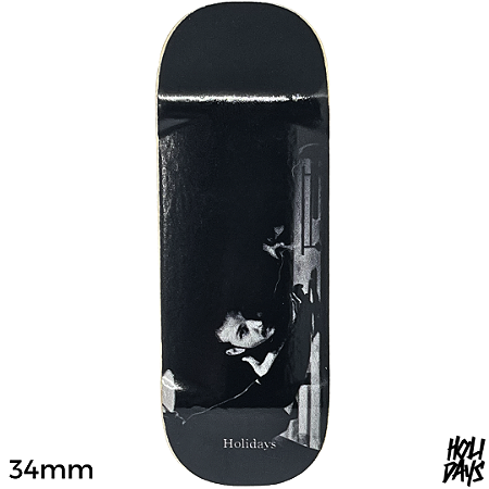 Deck Holidays 34mm - OG Shape - Low Mold - Picture Black