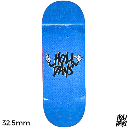 Deck Holidays 32.5mm - Classic Shape - Low Mold - Logo Soft Blue