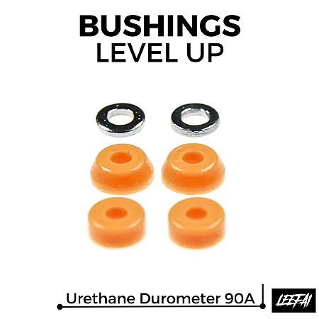 Bushings Leefai "Level Up" Urethane Durometer 90A - Orange Edition