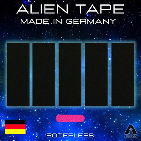 5x Tape Alien "Stardust" Extra Grip Borderless (Made In Germany)