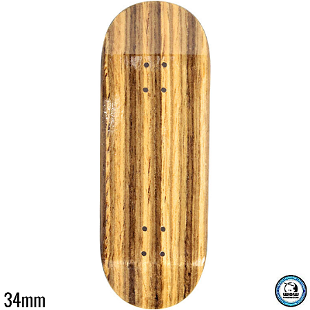 Deck WoW Exotic Series - Zebrano - Deep - 34mm