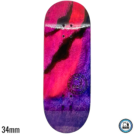 Deck WoW Color Logo - Rainbow - Deep - 34mm