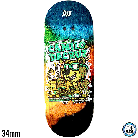 Deck WoW Graphic Series - Model Camilo Rainbow - Deep - 34mm