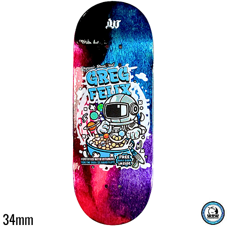Deck WoW Graphic Series - Model Greg Rainbow - Deep - 34mm