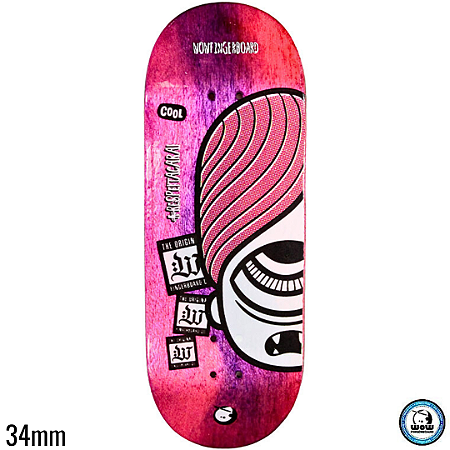 Deck WoW Graphic Series - RESPEITA Cool Rainbow - Deep - 34mm