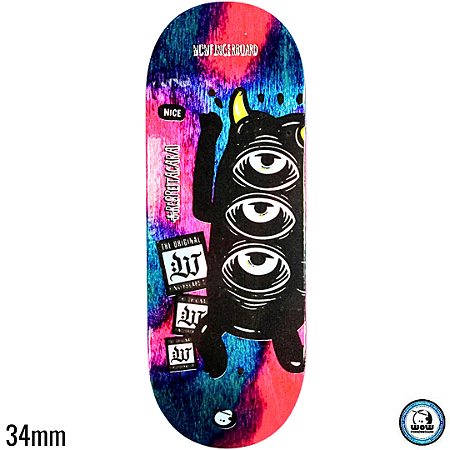 Deck WoW Graphic Series - RESPEITA Nice Rainbow - Deep - 34mm
