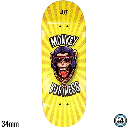 Deck WoW Graphic Series - Monkey Business - Deep - 34mm