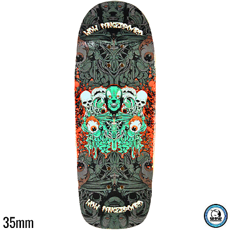 Deck WoW Graphic Series - Zombies - Bowl Shape - Deep Mold - 35mm