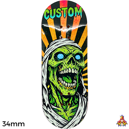 Deck Custom - Premium Series - 34mm - Zombie Wrap Orange (2026)