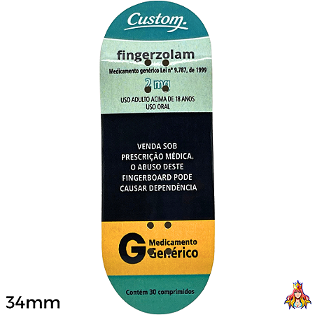 Deck Custom - Premium Series - 34mm - Fingerzolam (2026)