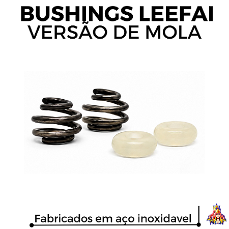 Kit Leefai Spring Bushings (Amortecedores de mola)