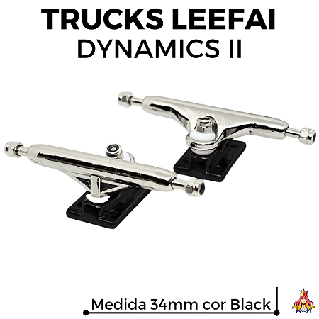 Trucks Leefai Dynamics II 34mm cor Silver & Black