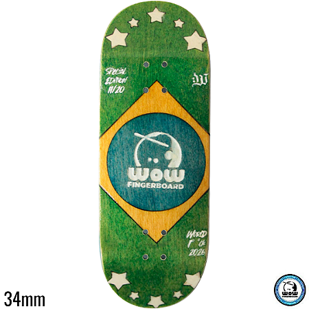 Deck WoW Engraved Series - World F*ck 2026 Special Edition - Street - Deep 34mm