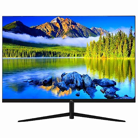 Monitor LED Mtek MS22SFV75P 22" Full HD - Preto