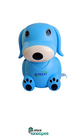 Inalador Compress G-TECH dog azul