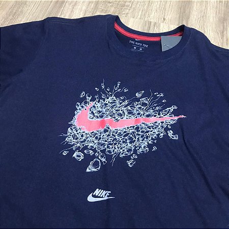 camiseta nike azul