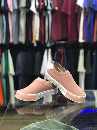 Tênis Schutz Malha Sock Sneaker Knit Colors Pink