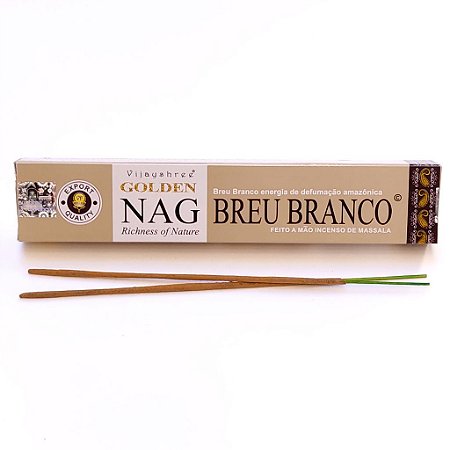 Incenso Golden Nag - Breu Branco