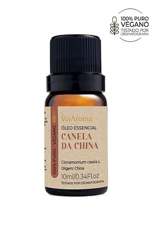 Óleo Essencial de Canela da China - 10ml | Via Aroma