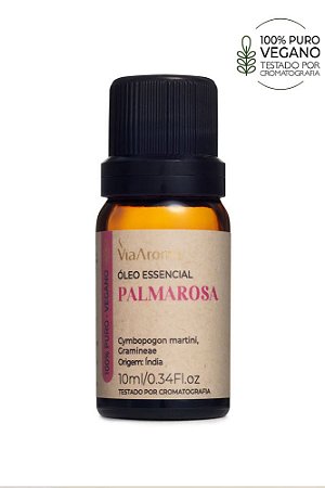 Óleo Essencial de Palmarosa - 10ml | Via Aroma